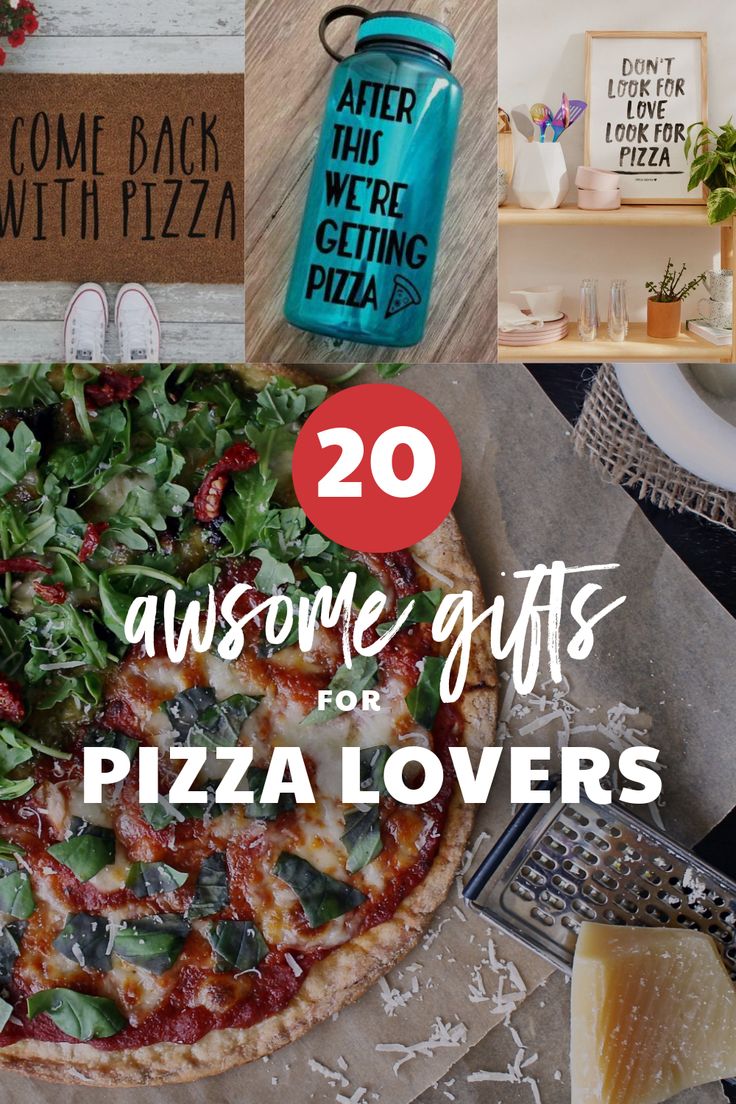 These gifts for Pizza lovers will have them drooling... in a good way. Your Pizz...