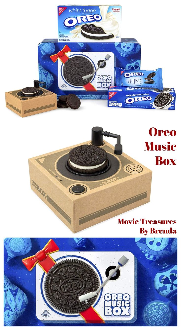 Have you seen Oreo's Music Box? It's a turntable that plays music when you put y...