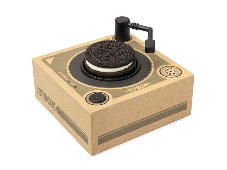 Oreo Music Box - What a fun, hot and trendy novelty Christmas gift idea from Ore...