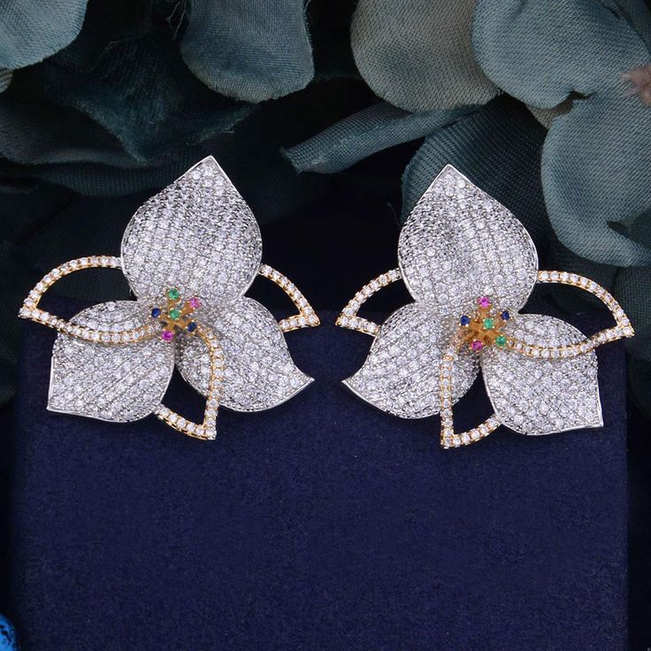 Celebrity Inspired Floral Earrings