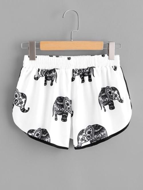 Elephant Love Ringer Shorts