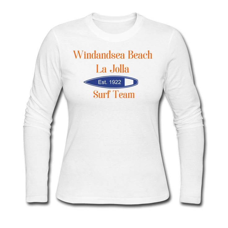 Women's Windandsea Surf Team Long Sleeve Jersey T-Shirt