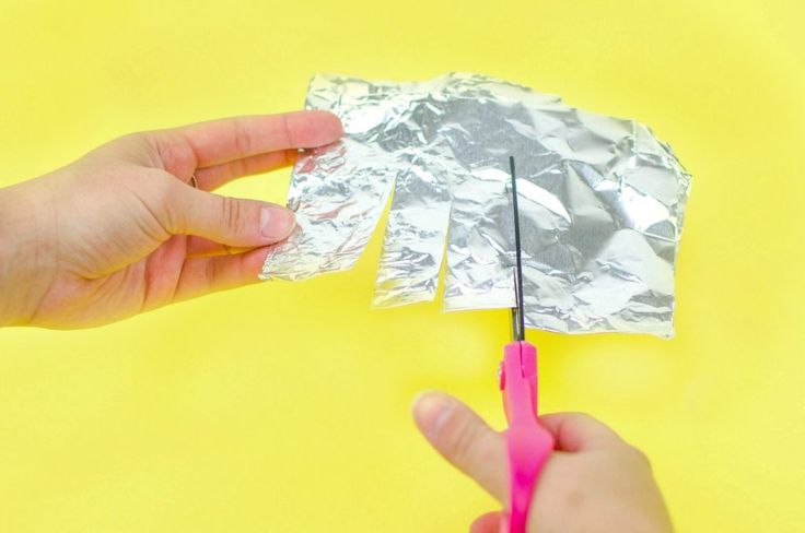 Use tin foil to sharpen your scissors.  You'll love these must-know sewing h...