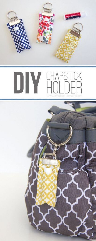 You'll love how easy it is to learn how to sew these DIY Chapstick Holders! If y...