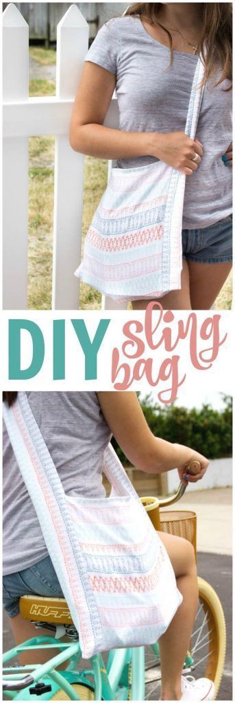You'll love how easy it is to learn how to sew this DIY Sling Bag! If you are lo...