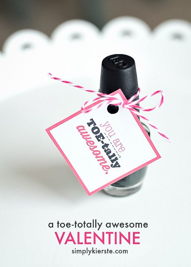 You are Toe-tally Awesome!! | Fingernail polish gift idea | simplykierste.com #v...