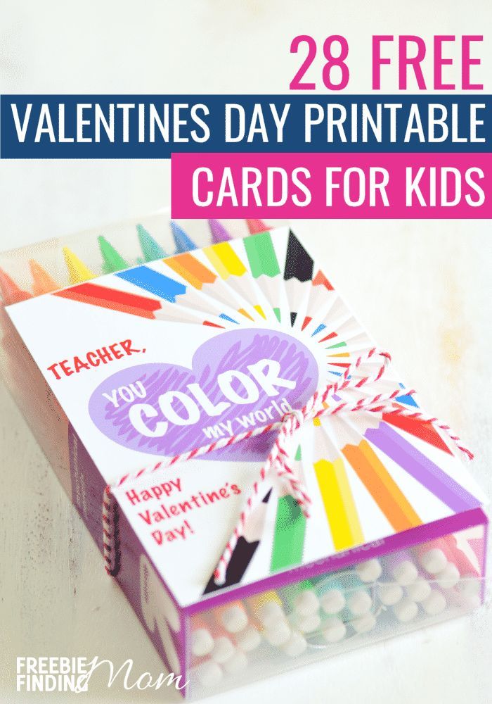 There are so many fun FREE Valentine’s Day Cards Printables for Kids here! You...