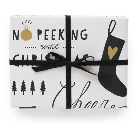 Love this gift wrap!