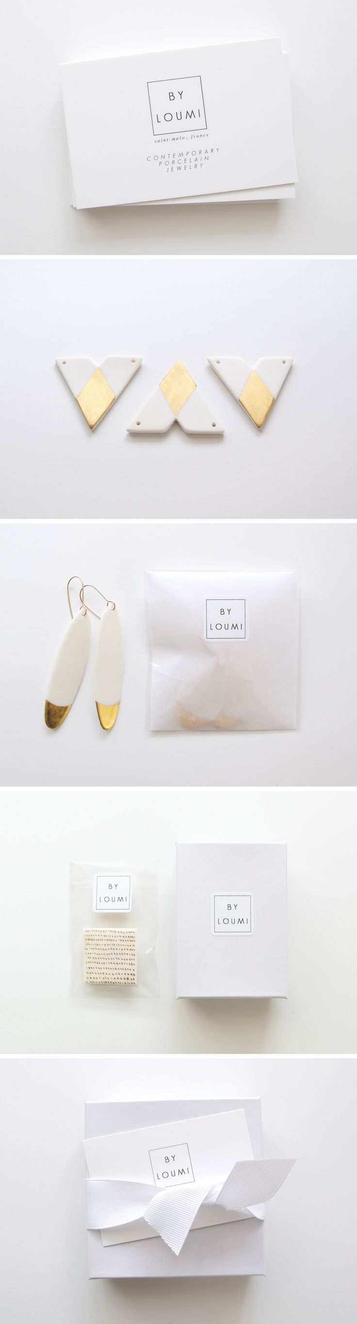 Packaging from By Loumi jewelry