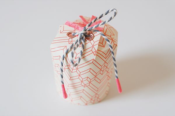 Papermash paper cup gift box