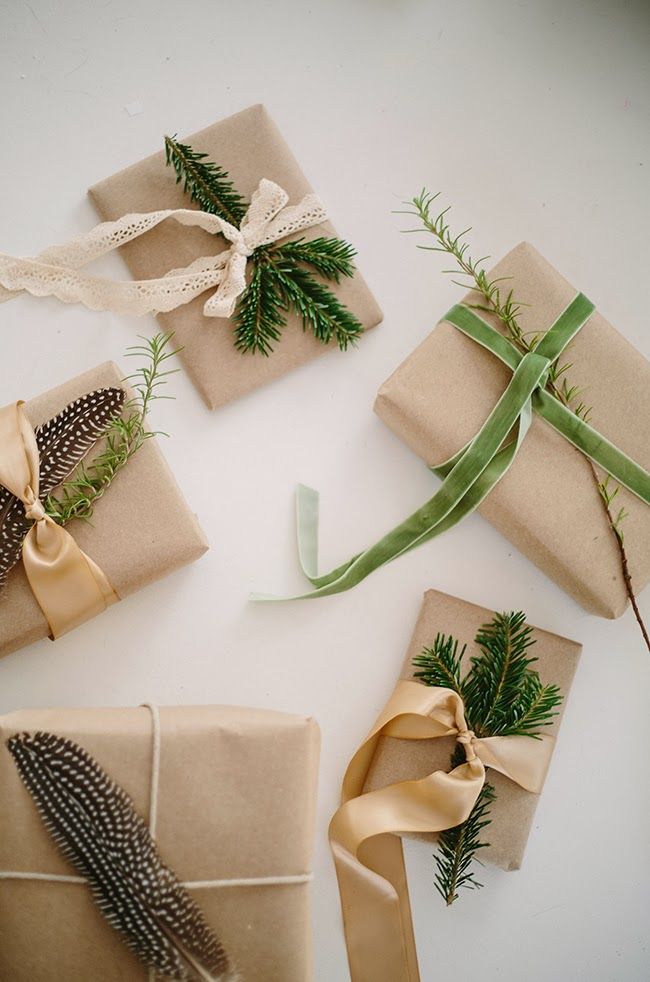 Simple Gift Wrapping | Wildflowers Blog