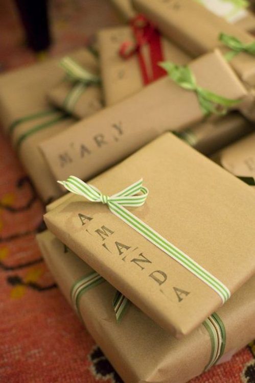 Simple Gift Wrapping