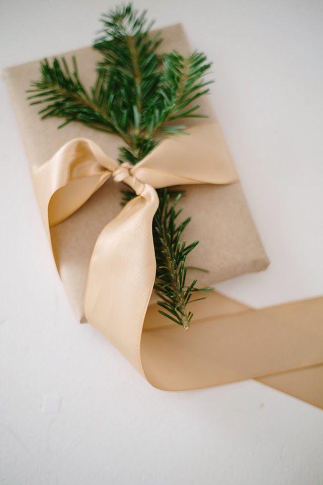 Simple gift wrap ideas / via Shannon Kirsten Blog