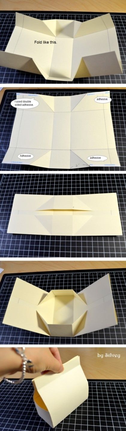 folded box -- No cutting