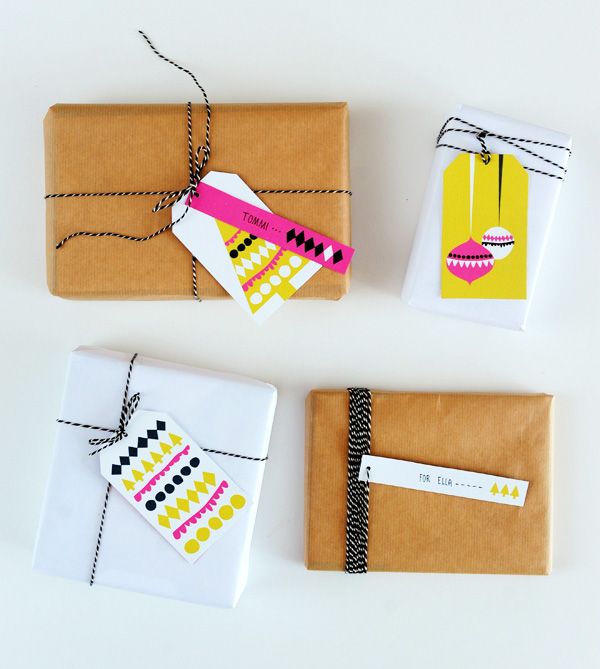handmade gift tags #splendidholiday
