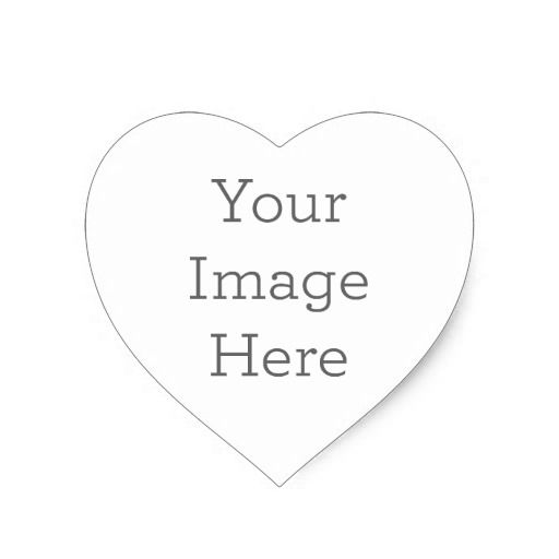 Create Your Own Heart Sticker