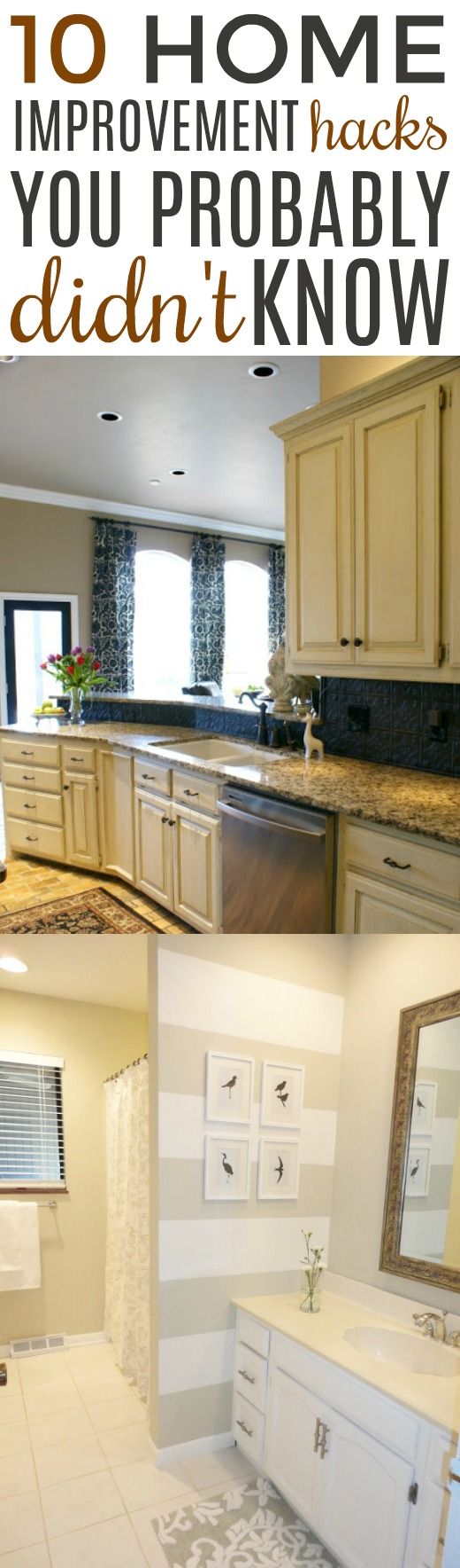 I found 10 Home Improvement Hacks that will show you that renovating shouldn’t...