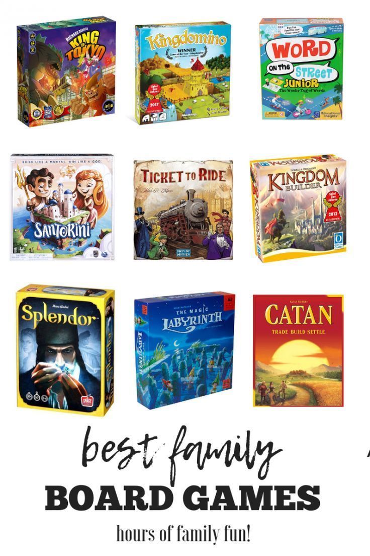 Best Family Board Games | simplykierste.com #familygames #boardgames #bestfamily...