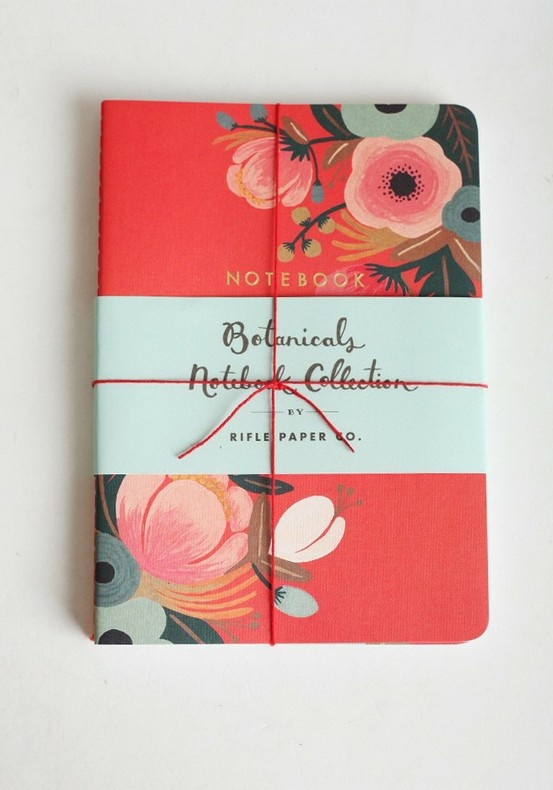 Botanicals Notebook Collection via Ruche {as seen on Design Wonderland}