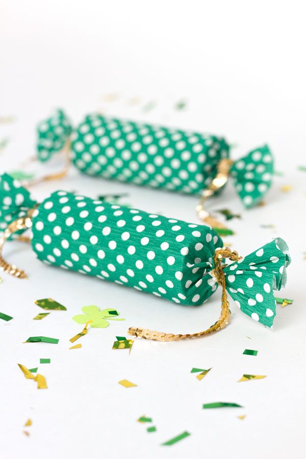 #DIY fun — Saint Patrick's Day party poppers!