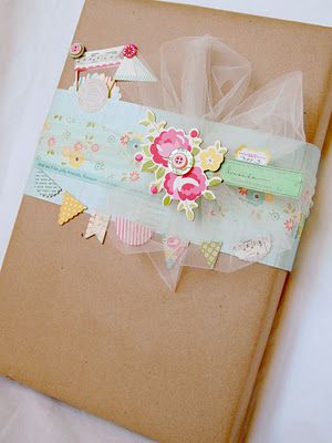 Pretty wrapping.