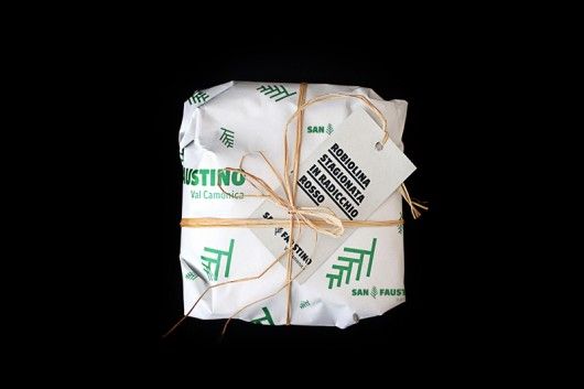 San Faustino. Cheese packaging.