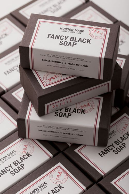 fancy black soap