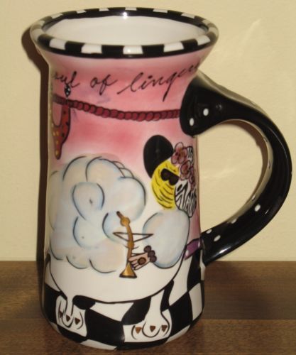 Lynda Corneille SWAK Diva coffee mug cup / lingerie. 2014 character collectibles...