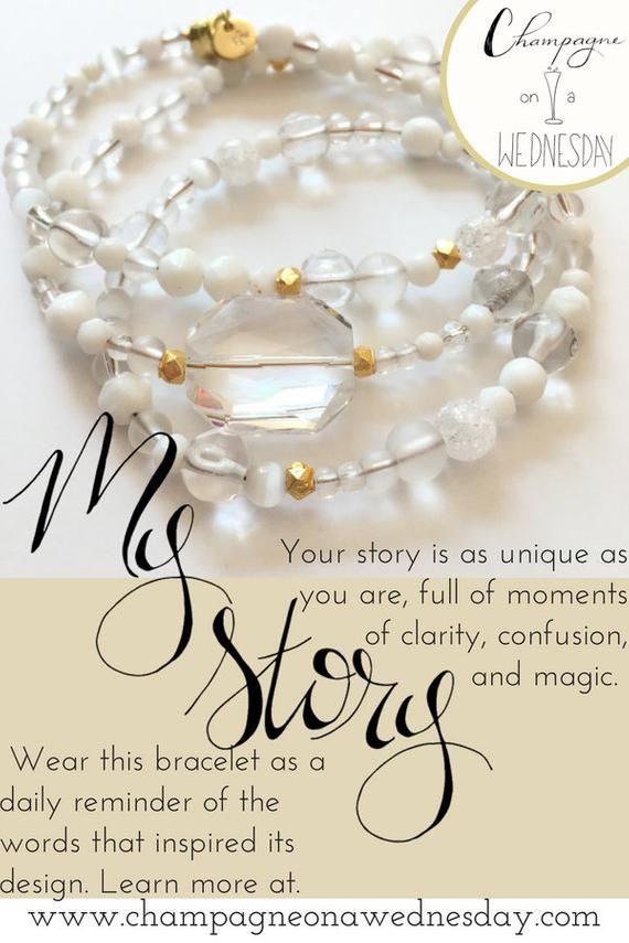 Gemstone wrap bracelet inspirational bracelet beaded | Etsy