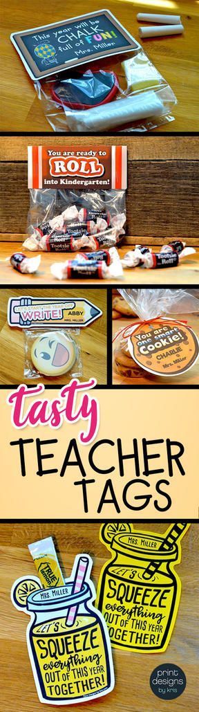 Back to School Student Gifts Tags � perfect for every teacher looking to give ...