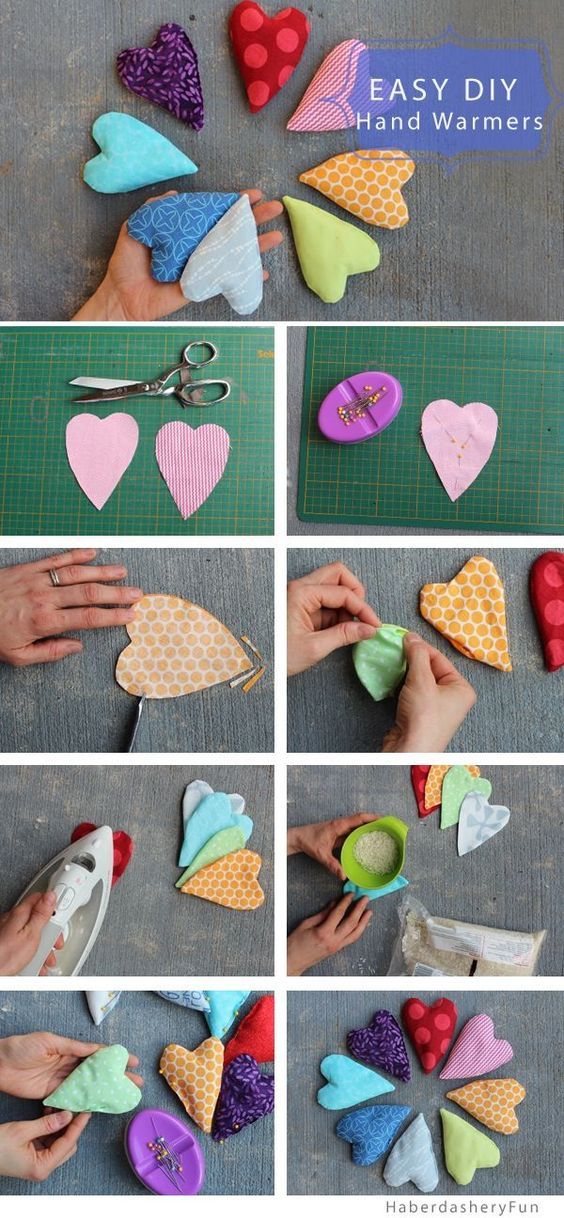 This post has tons of scrap fabric sewing projects! These are all beginner sew...