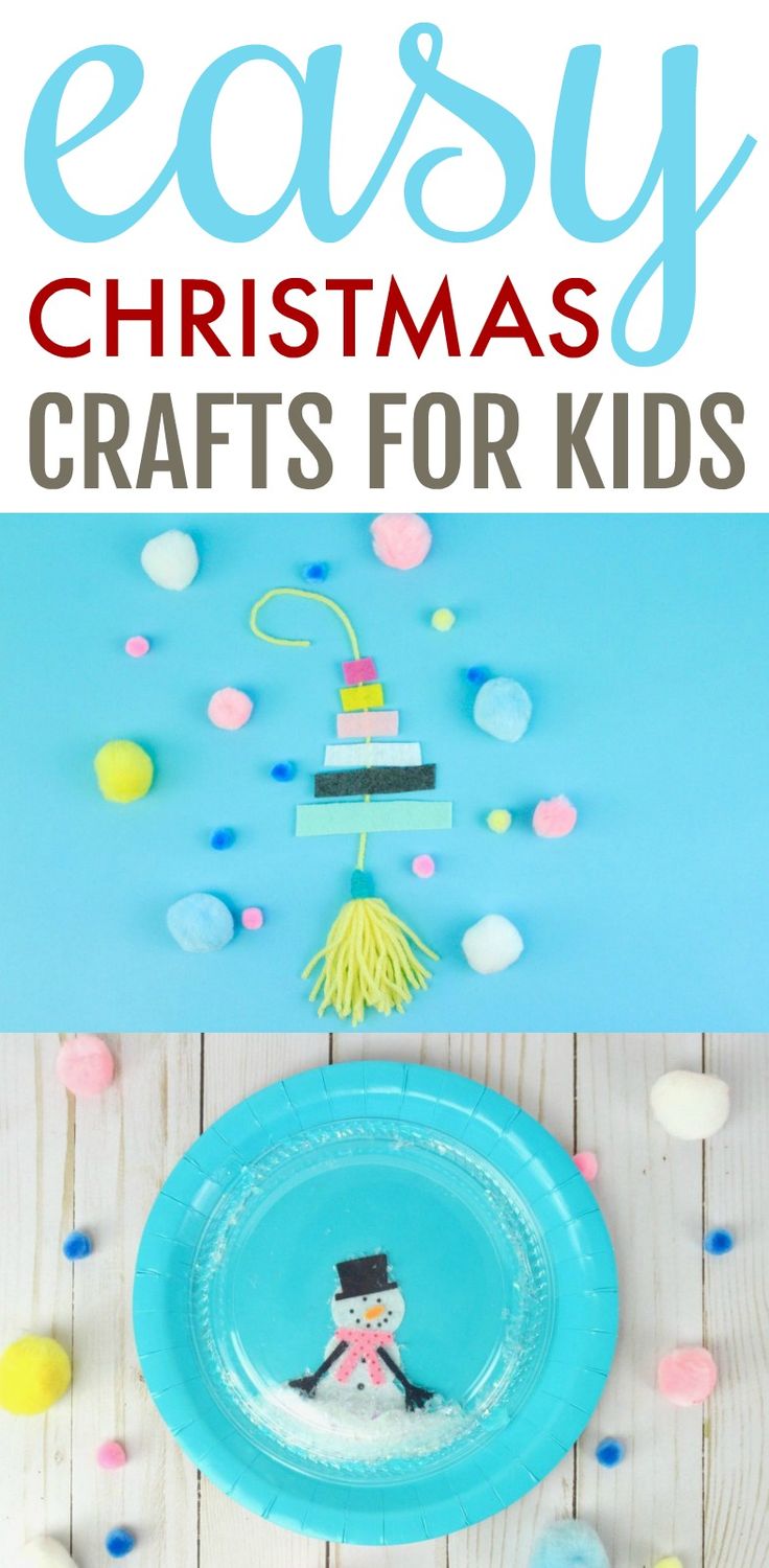 Today I want to show you some really fun Easy Christmas Crafts For Kids that yo...
