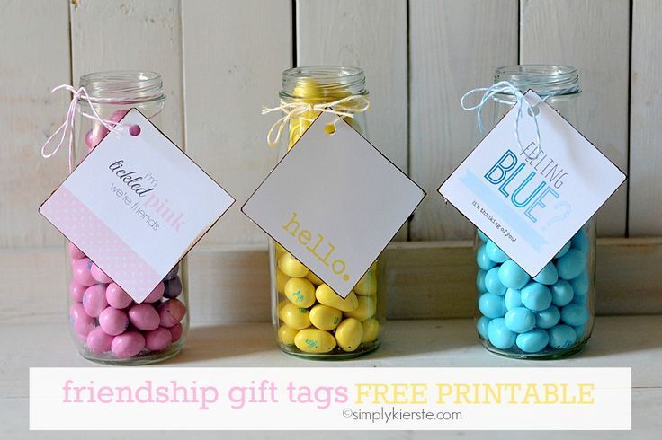 Friendship Gift Tags | Free Printable | simplykierste.com
