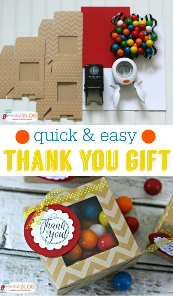 Quick & Easy Thank you Gift | Homemade Thank you gift ideas | Last minute gift i...