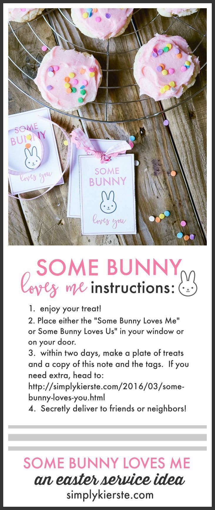 These darling Easter printables are perfect for attaching to yummy treats and th...