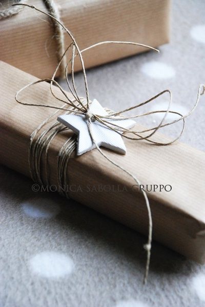 Star Christmas gift wrapping ♥