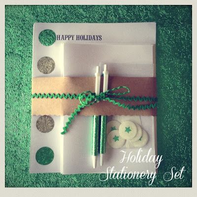 WhiMSy love: DIY: Holiday Stationery with Mod Podge