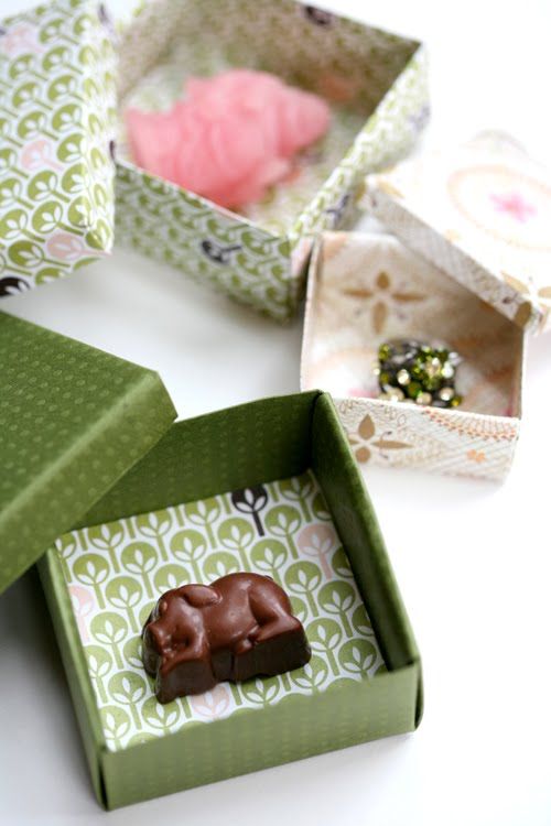 diy origami paper boxes ... so handy to know how to make these