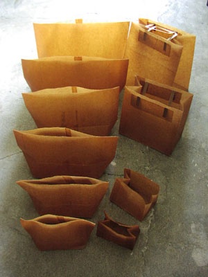 waxed lined paper bags