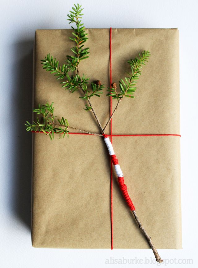 wrapping with nature