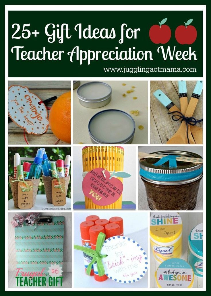 25+ Ideas for Teacher Appreciation Week