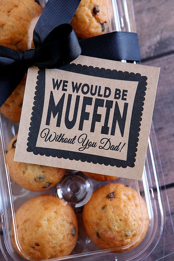 We Would Be Muffin Without You Dad! | Father's Day Gift Ideas