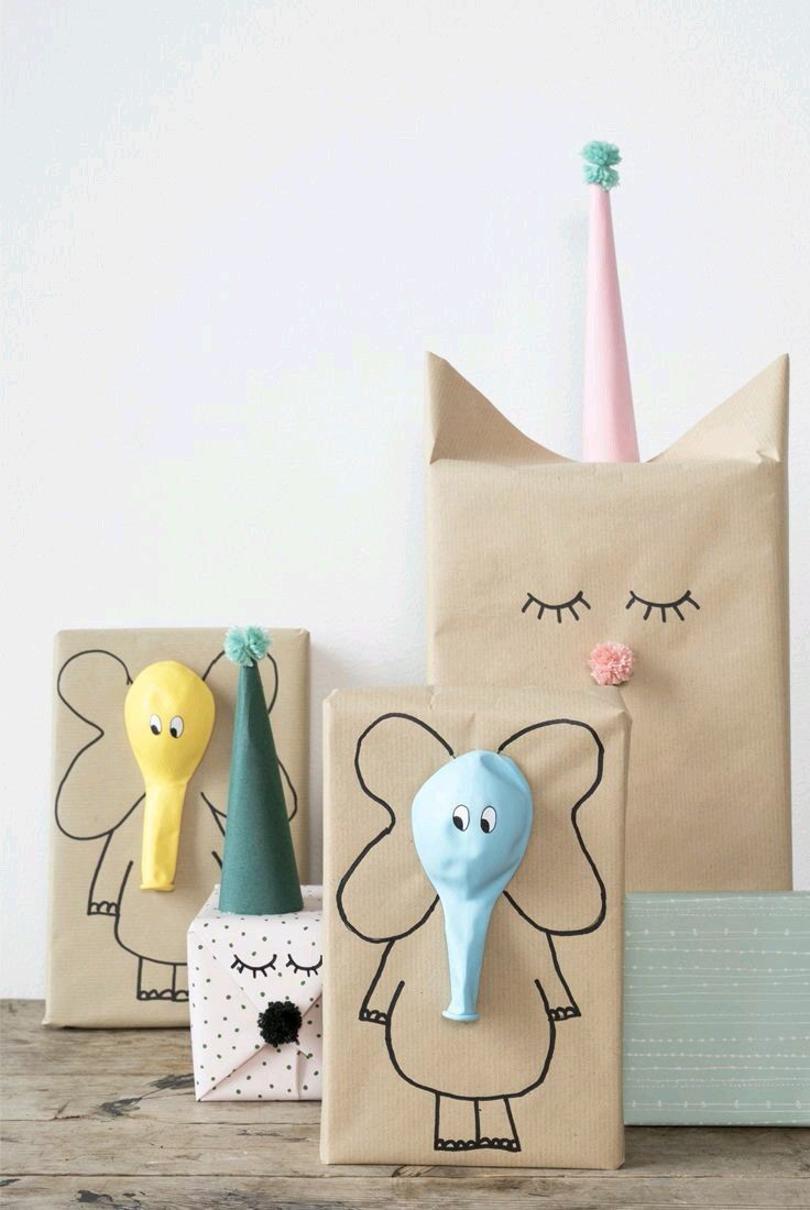 Cute gift wrapping