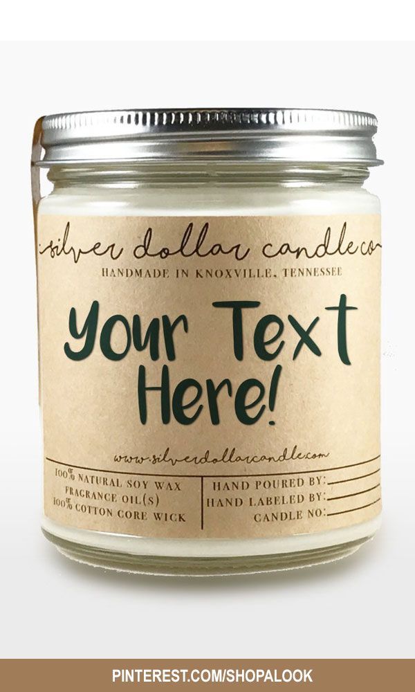 Personalized Gift - Cute Personalized Soy Candle, Bookish Candle, gifts for her,...