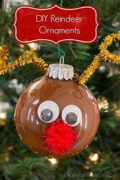In this post we’re sharing 28 Christmas ornament crafts for kids! Which ones a...