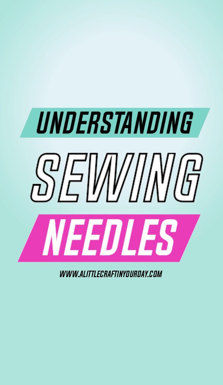 If you sew, you're going to want to understand sewing needles! This is great for...