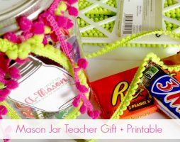 A Mason Thank You Gift for Teacher By Snap