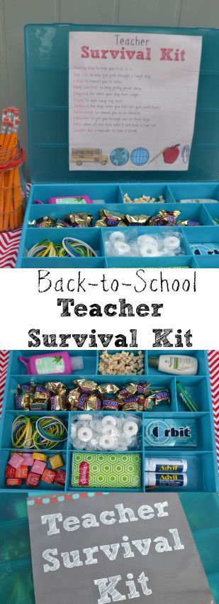 Back to School Teacher Survival Kit 2