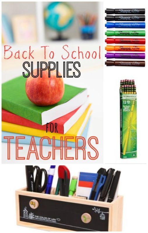 Back to School supplies for teachers