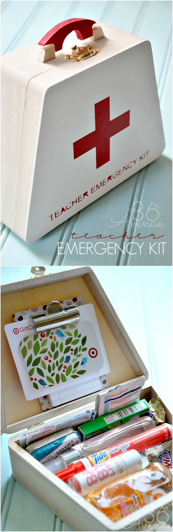 Emergency Kit Gift Idea... Perfect for teachers, friends and teens!  the36thaven...